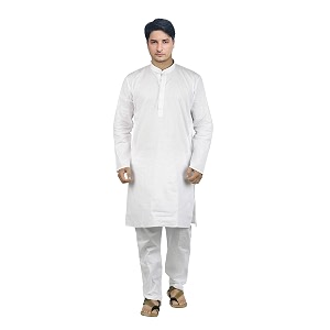 Maharaja Shirt Mens Pure Cotton Aligarhi Kurta