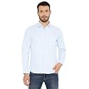 Maharaja Slim Fit Small Checks Shirt for