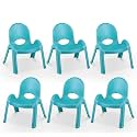 MAHARAJA Plastic Chair for Kids,Stackable School Chair, Study Chair for Kids - Green(Age 2-8 Years)