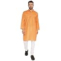 Maharaja Traditional Printed Linen Kurta Pyjama Set