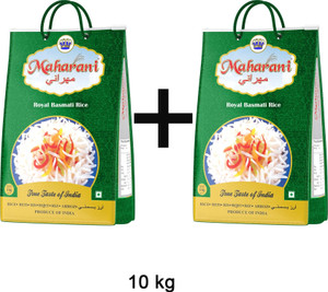 maharani royal basmati ricepack of 2  5kg each basmati rice long grain parboiled 10 kg