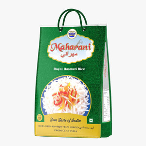maharani royal golden sella basmati rice long grain parboiled 5 kg