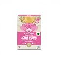 Maharishi Ayurveda Organic Certified Active Woman Herbal Tea | Blend with Shatavari, Ashoka, Rose Petals &amp; Liquorice | For Hormonal Imbalance | 20 Tea Bags (30g)