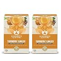 Maharishi Ayurveda Organic Certified Turmeric Ginger Herbal Tea | With Turmeric, Ginger, Cinnamon &amp; Liquorice | Supports Immunity, Digestion &amp; Inflammation Balance | 20 Tea Bags (30g) | Pack of 2