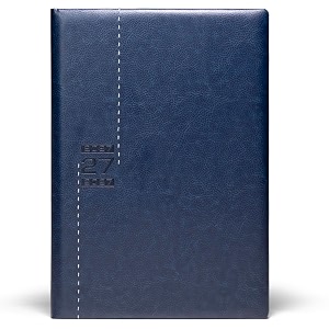 mahavir premium diary 2027 - a4 size - blue