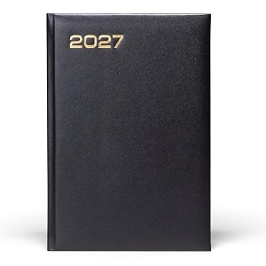 mahavir standard diary 2027- a5 size - black