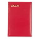 Mahavir Standard Diary 2026 | A5 Size | One-Day-to-a-Page New Year Diary with Thumb-Cut Indexes | 424 pages | Vinyl/Acrylic Coated Cover Material | (Red)