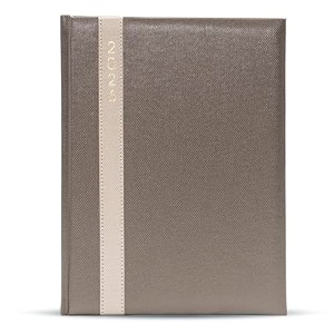 mahavir standard diary 2026  b5 size  one-day-to-a-page new year diary with thumb-cut indexes  424 pages  acrylic coated cover material  brown