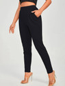 Maheshvi Regular Fit Women Black Trousers