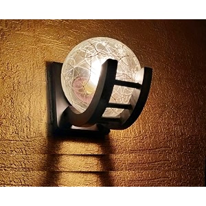 mahganya industries designer home decorative modern wall lamp for living roomdecorative light without bulb round lamp acdcwall lamp3wood