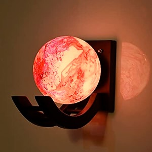 mahganya industries designer home decorative modern wall lamp for living room bedside bedroom decorative light for indoor application without bulb round lamp wall lamp08