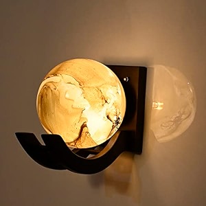 mahganya industries designer home decorative modern wall lamp for living room bedside bedroom decorative light for indoor application without bulb round lamp wall lamp07