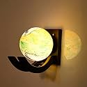 Mahganya Industries Designer Home Decorative Modern Wall lamp for Living Room, Bedside, Bedroom, Decorative Light for Indoor Application Without Bulb Round lamp (Wall lamp03)