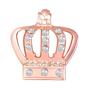 mahi elegant crystal crown brooch suit collar accessories brooch for men pabp1101044gpr