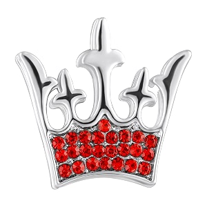 mahi elegant crystal crown brooch suit collar accessories brooch for men pabp1101044gpr