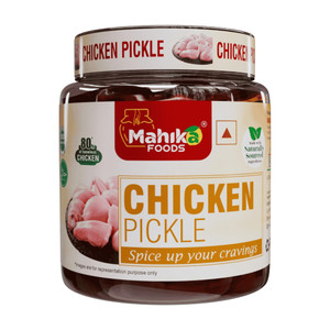 mahika foods chicken pickleandhra style homemade fresh guntur murgh achartaste of tradition chicken pickle 750 g