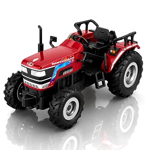 Mahindra Novo 605 DI-PS Tractor Pullback Toy