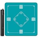 Mahjong Mat, 33.4" x 33.4" Large Mahjong Mats for Table, with Carrying Bag