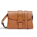 MAI SOLI Claire Mini Genuine Leather Clutch for Girls and Women | With Magnetic Snap Closure | Hand Clutch With Adjustable &amp; Detachable Leather Strap | Water Resistant