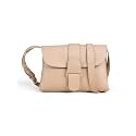 MAI SOLI Claire Mini Genuine Leather Clutch for Girls and Women | With Magnetic Snap Closure | Hand Clutch With Adjustable &amp; Detachable Leather Strap | Water Resistant
