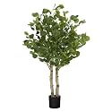 Maia Shop - 3ft 5in Artificial Eucalyptus Tree - Indoor Faux Plant