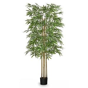 maia shop - 5ft artificial bamboo tree - indoor faux plant