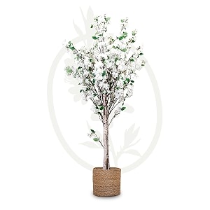 maia shop artificial almond tree 150 cm  decorative fake tree for indoor use
