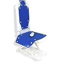 MAIDeSITe Electric Chair Lift, Stand Up Independently from Floor, Collapsible Bath Lift with Non-Slip Suction Cups, Floor Lift for Elderly, Support Up to 300 LBS