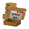 Mailer Box 8X4X2 (Pack of 100) Brown