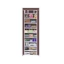 Maison &amp; Cuisine® Collapsible Portable Foldable Wardrobe Storage Shelves Organizer for Clothes Racks Fabric Almirah Non Rustable Iron (10L, Brown) Storage Unit