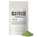 MAISON MATCHA Organic Ceremonial Grade Matcha Green Tea Powder – Authentic Japanese First Harvest, Sugar Free, For Traditional Tea & Everyday Matcha Latte Powder (80g, 2.82oz Abundance Pouch)