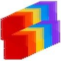 Maitys 50 Pack Binder Pockets 3 Ring, Letter Size 8.5x11,Multicolor