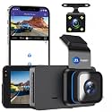 Maizic Smarthome Navic Duo 4K Car DashCam | 3.4" LCD | G-Sensor | Built-in Wi-Fi, GPS | Ultra Wide-Angle Lens | Night Vision | Dual Channel: 5MP UHD Front (170°), 1296P FHD Rear | “Viidure” App