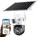 Maizic Smarthome Supercam 4G Solar Security Camera | 5+5MP UHD Dual Lens/Screen Outdoor CCTV Camera | Color Night Vision | AI Motion Detection | Two-Way Audio | IP66 Waterproof