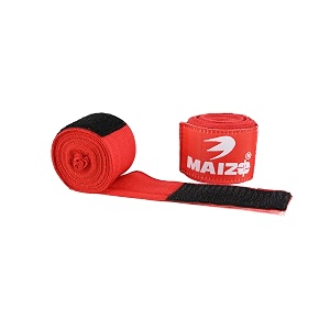 maizo stretchable support hand wrap workoutboxing amp punching great for mma muay thai martial arts wrist support for adults 180 red