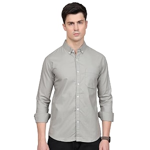 Majestic Man Classic Slim Fit Solid Cotton