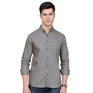 Majestic Man Classic Slim Fit Solid Cotton