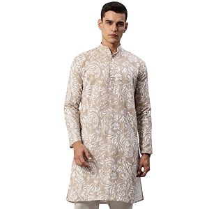 Majestic Man Mens Cotton Regular Fit Ethnic
