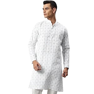 Majestic Man Mens Cotton Regular Fit Ethnic