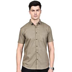 Majestic Man Mens Cotton Slim Fit Shirt