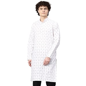 Majestic Man Mens Cotton Regular Fit Ethnic