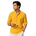 Majestic Man Men39s Pure Cotton Solid Mandarin