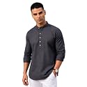 Majestic Man Men39s Pure Cotton Solid Mandarin