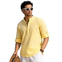 Majestic Man Men39s Pure Cotton Solid Mandarin