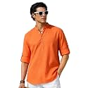 Majestic Man Men39s Pure Cotton Solid Mandarin