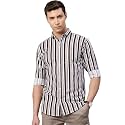 Majestic Man Men39s Standard Slim Fit Striped