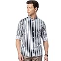 Majestic Man Men39s Standard Slim Fit Striped