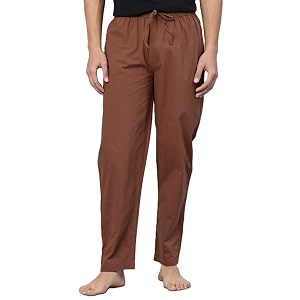 Majestic Man Mens Pure Cotton Solid Lounge