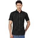 Majestic Man Mens Pure Cotton Striped Half