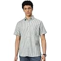 Majestic Man Mens Pure Cotton Striped Half